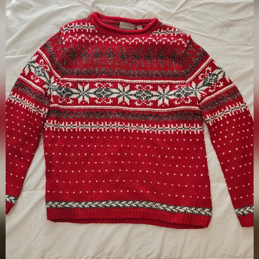 Croft and Barrow Cozy Sweater size Large